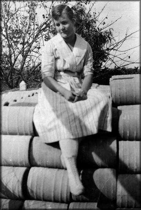 Rebecca Judson on Dad's home-made concrete pipe